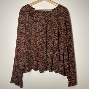 Long sleeve blouse